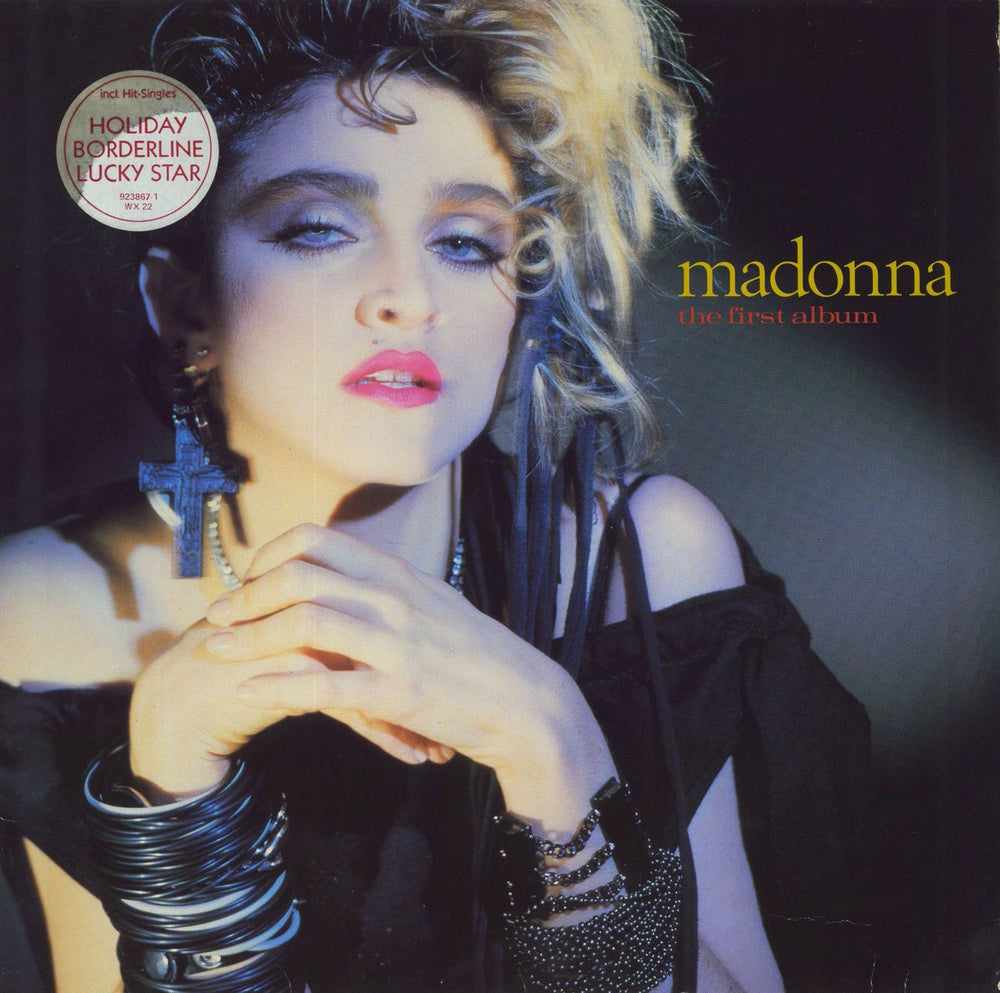 Madonna Madonna - The First Album - Stickered Sleeve - EX UK vinyl LP album (LP record) WX22