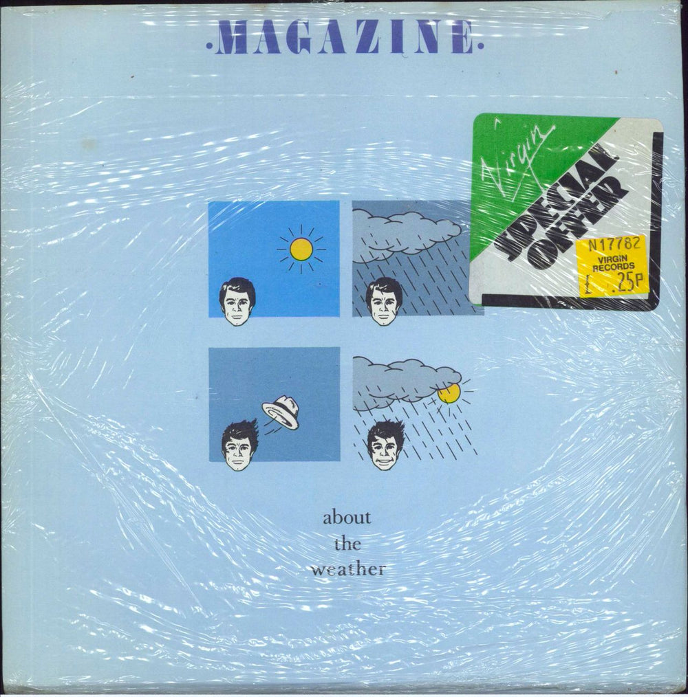 Magazine About The Weather UK 7" vinyl single (7 inch record / 45) VS412