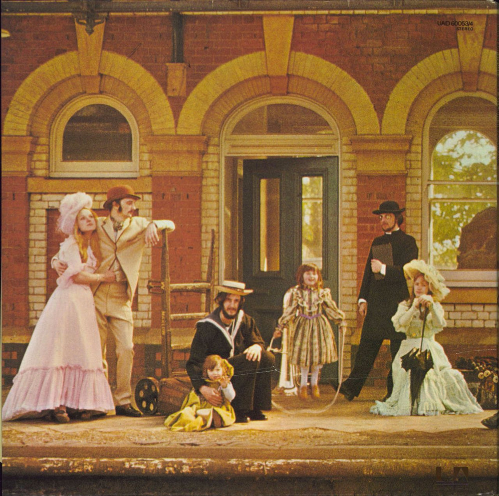 Man Back Into The Future - Laminated & Stickered sleeve UK 2-LP vinyl record set (Double LP Album)