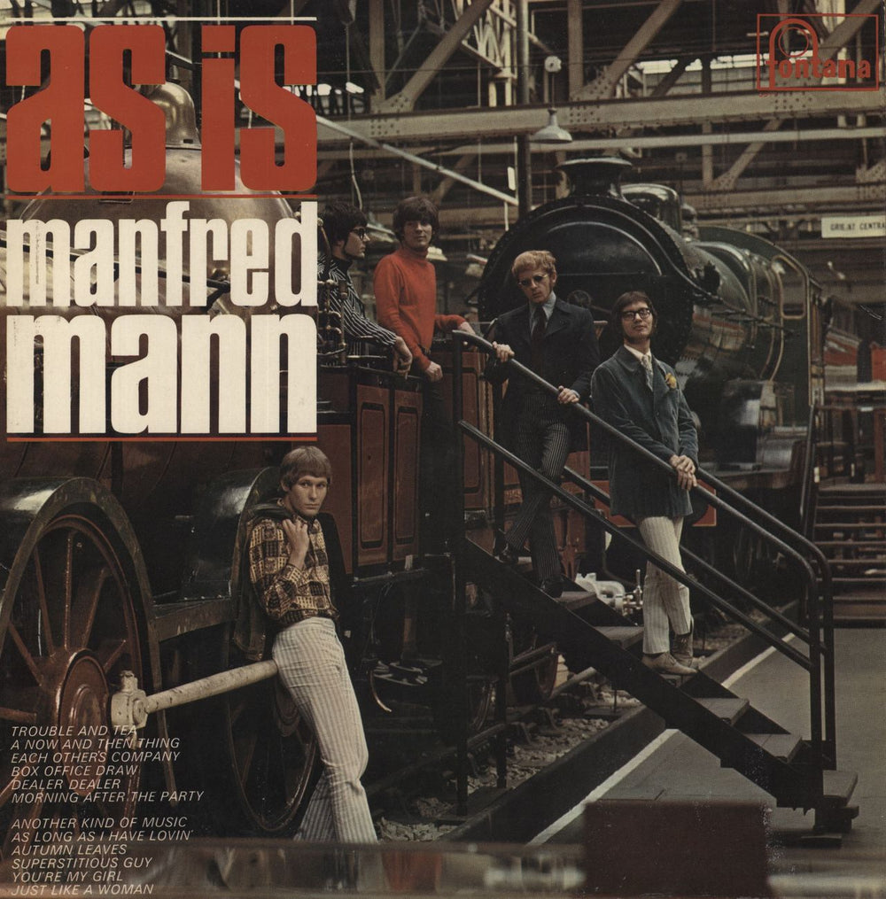 Manfred Mann As Is - Train Sleeve - EX WOS UK vinyl LP album (LP record) TL5377