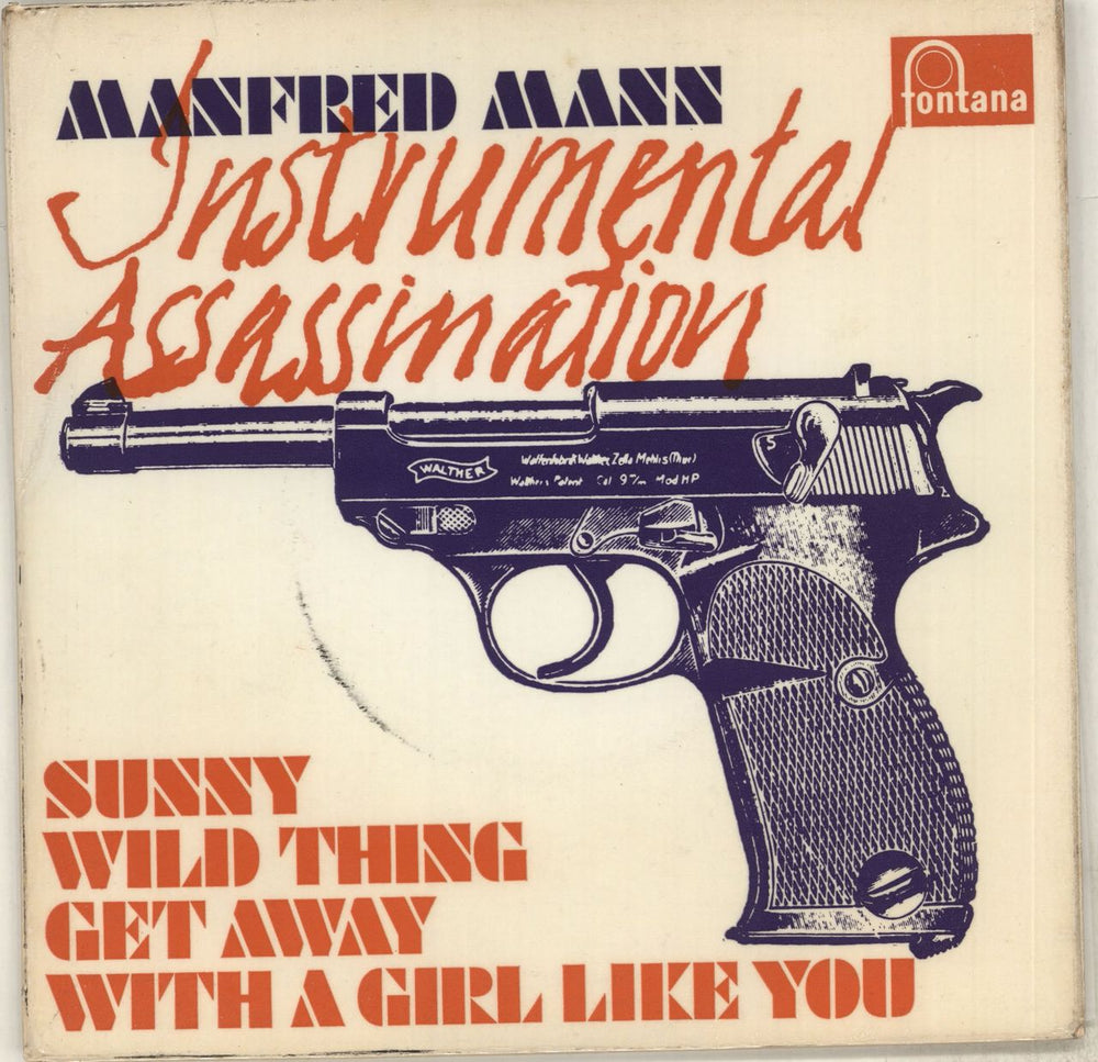 Manfred Mann Instrumental Assassination E.P. UK 7" vinyl single (7 inch record / 45) TE17483