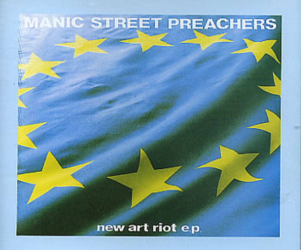 Manic Street Preachers New Art Riot E.P. - 'reviews' CD UK CD single (CD5 / 5") YUBB4CD