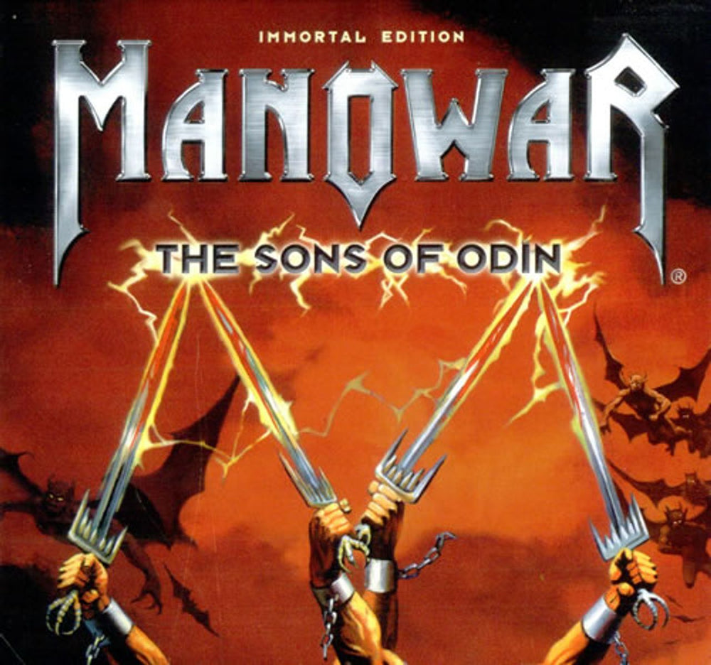 Manowar The Sons Of Odin - Immortal Edition German 2-disc CD/DVD set 85590