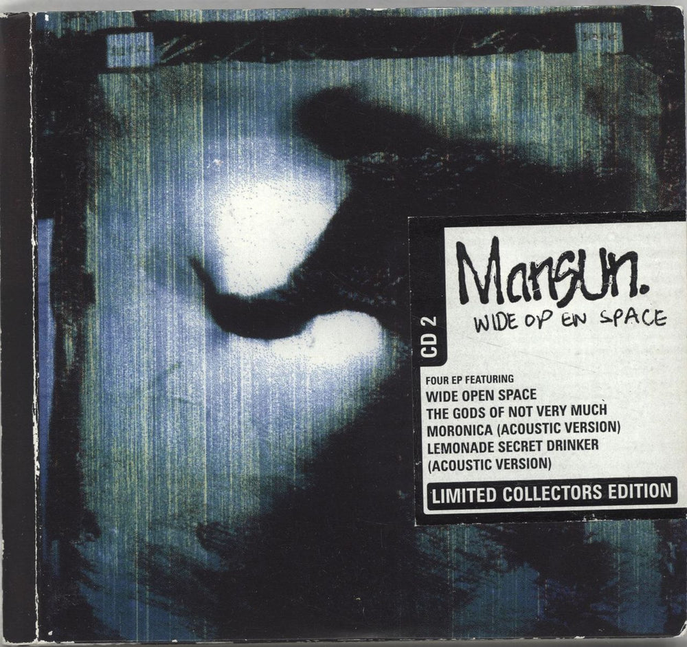 Mansun Wide Open Space - sleeve Ex UK 2-CD single set (Double CD single)