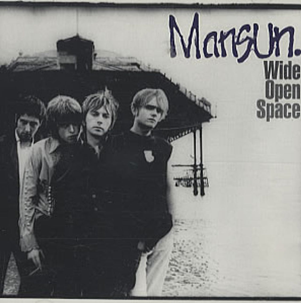 Mansun Wide Open Space US Promo CD single (CD5 / 5") ESK9928