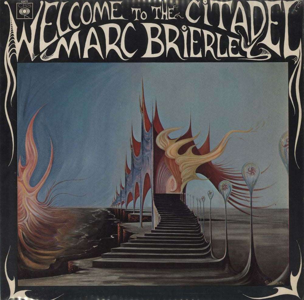 Marc Brierley Welcome To The Citadel UK vinyl LP album (LP record) 63478