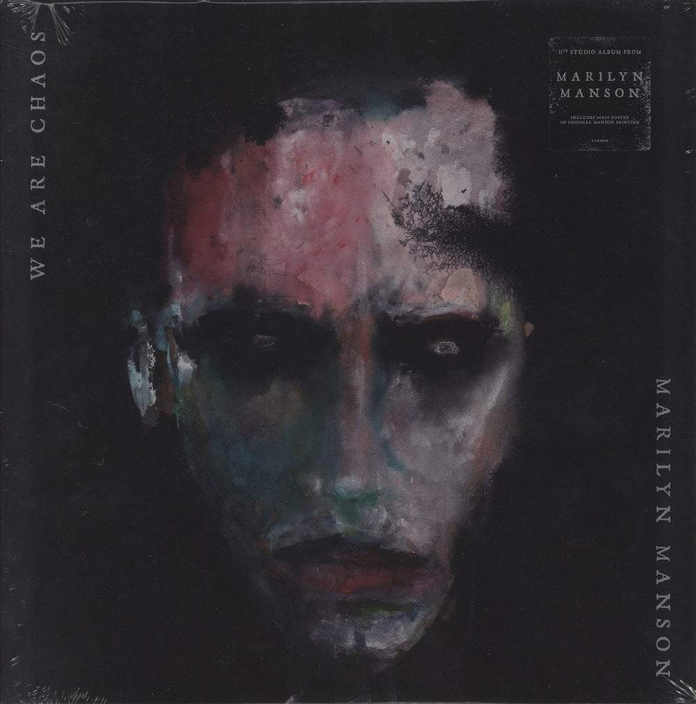 Marilyn Manson We Are Chaos UK vinyl LP album (LP record) LVR01140