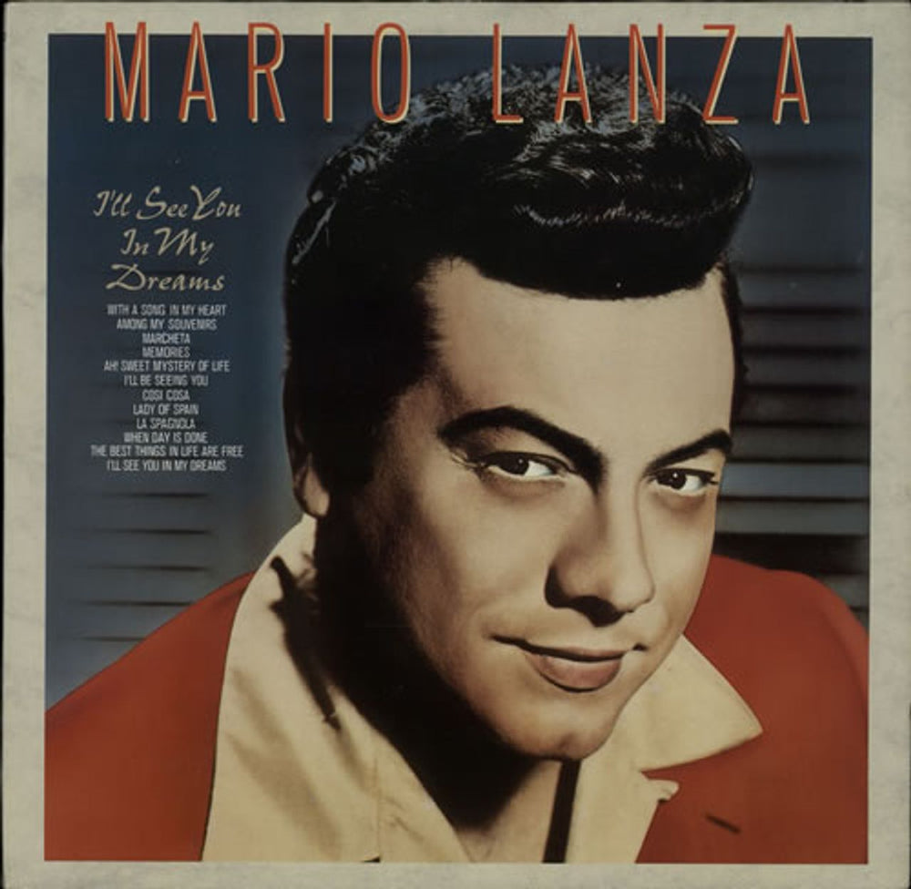 Mario Lanza I'll See You In My Dreams German vinyl LP album (LP record) NL89060