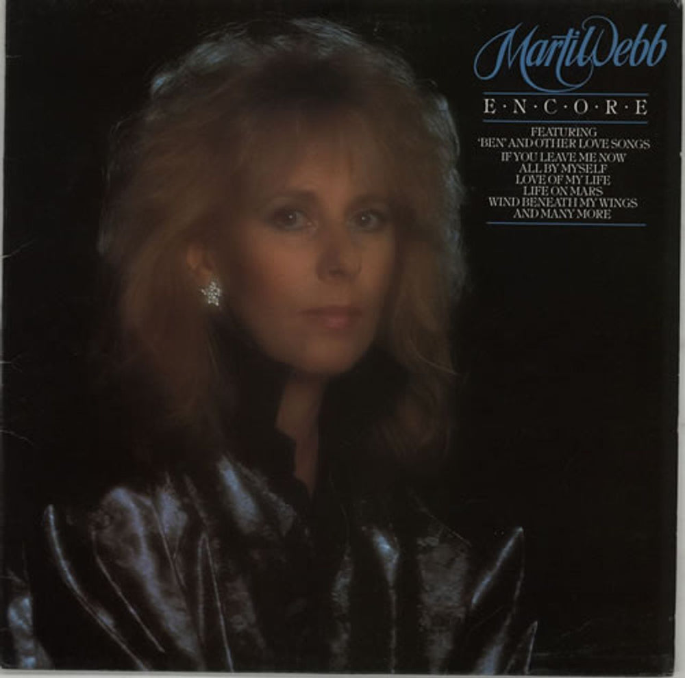 Marti Webb Encore UK vinyl LP album (LP record) BLEND1