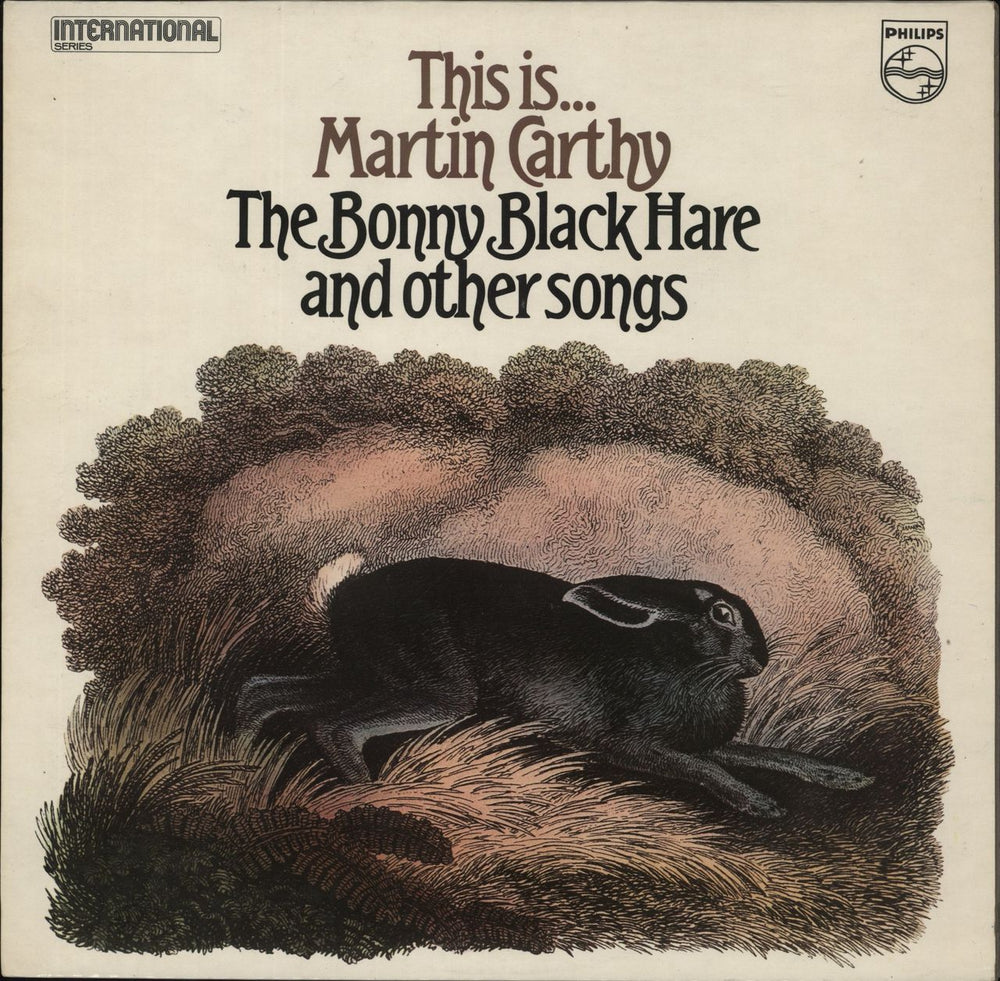 Martin Carthy The Bonny Black Hare And Other Songs UK vinyl LP album (LP record) 6382022