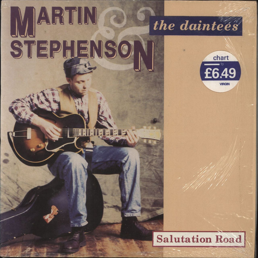 Martin Stephenson & The Daintees Salutation Road UK vinyl LP album (LP record) 828198-1