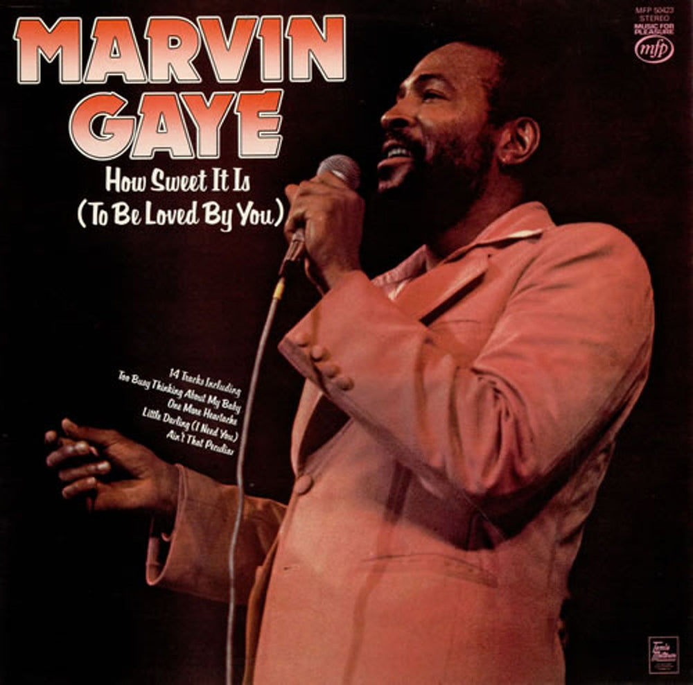 Marvin Gaye How Sweet It Is (To Be Loved By You) UK vinyl LP album (LP record) MFP50423