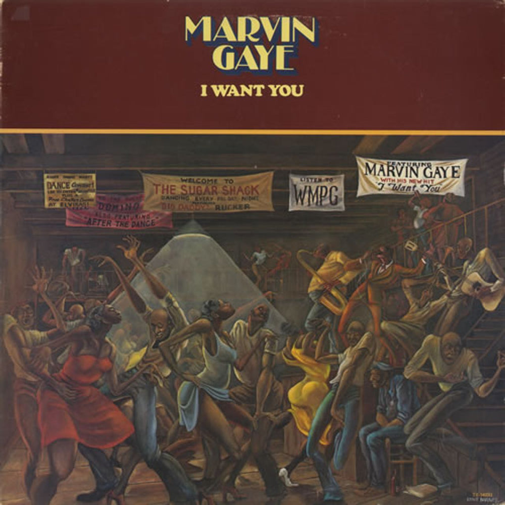 Marvin Gaye I Want You US vinyl LP album (LP record) T6-342S1