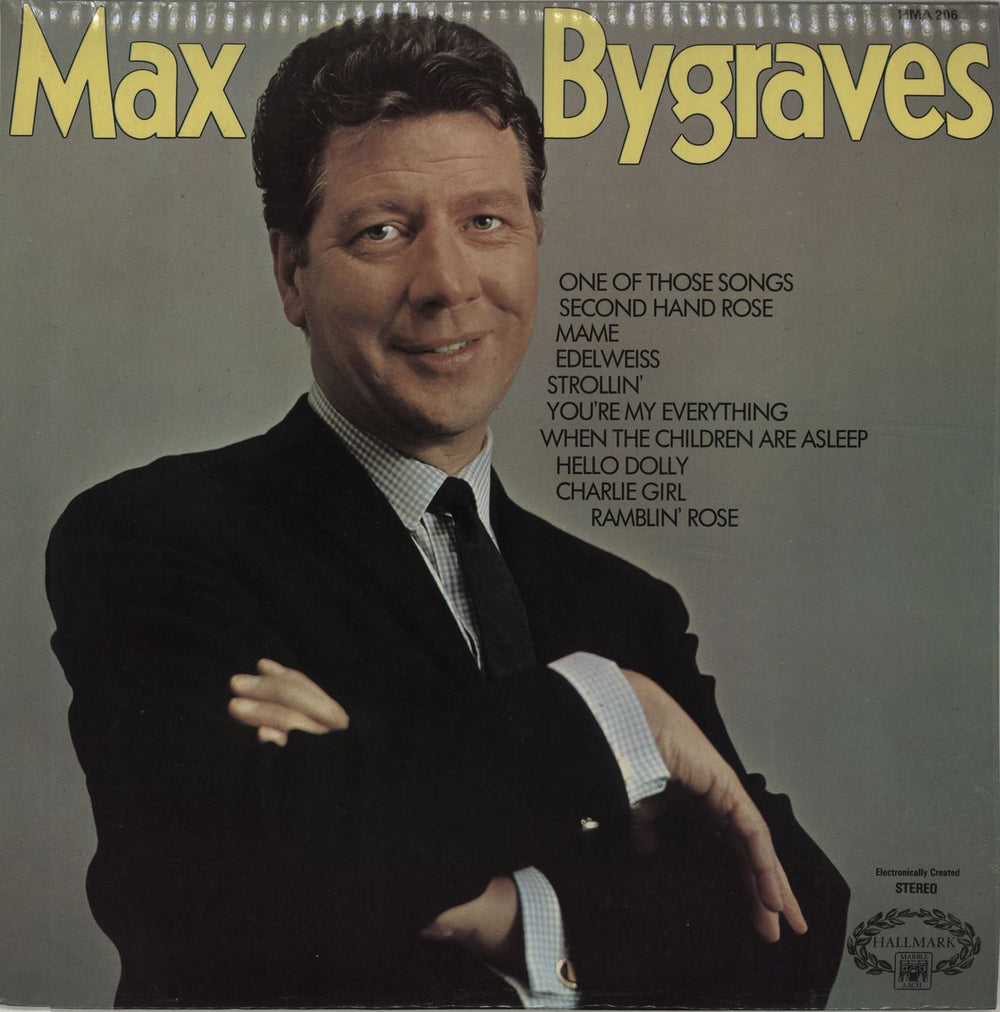 Max Bygraves Max Bygraves UK vinyl LP album (LP record) HMA206