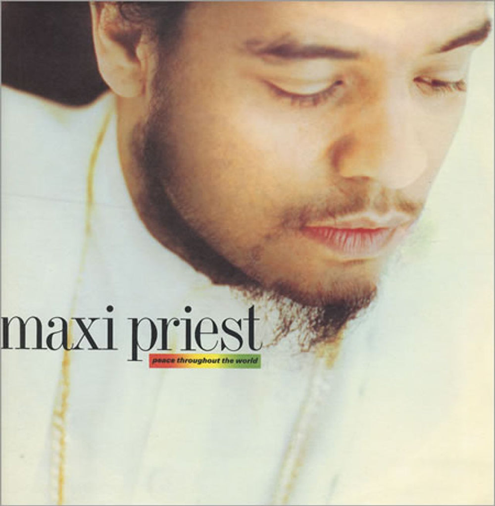 Maxi Priest Peace Throughout The World UK 12" vinyl single (12 inch record / Maxi-single) TENX317