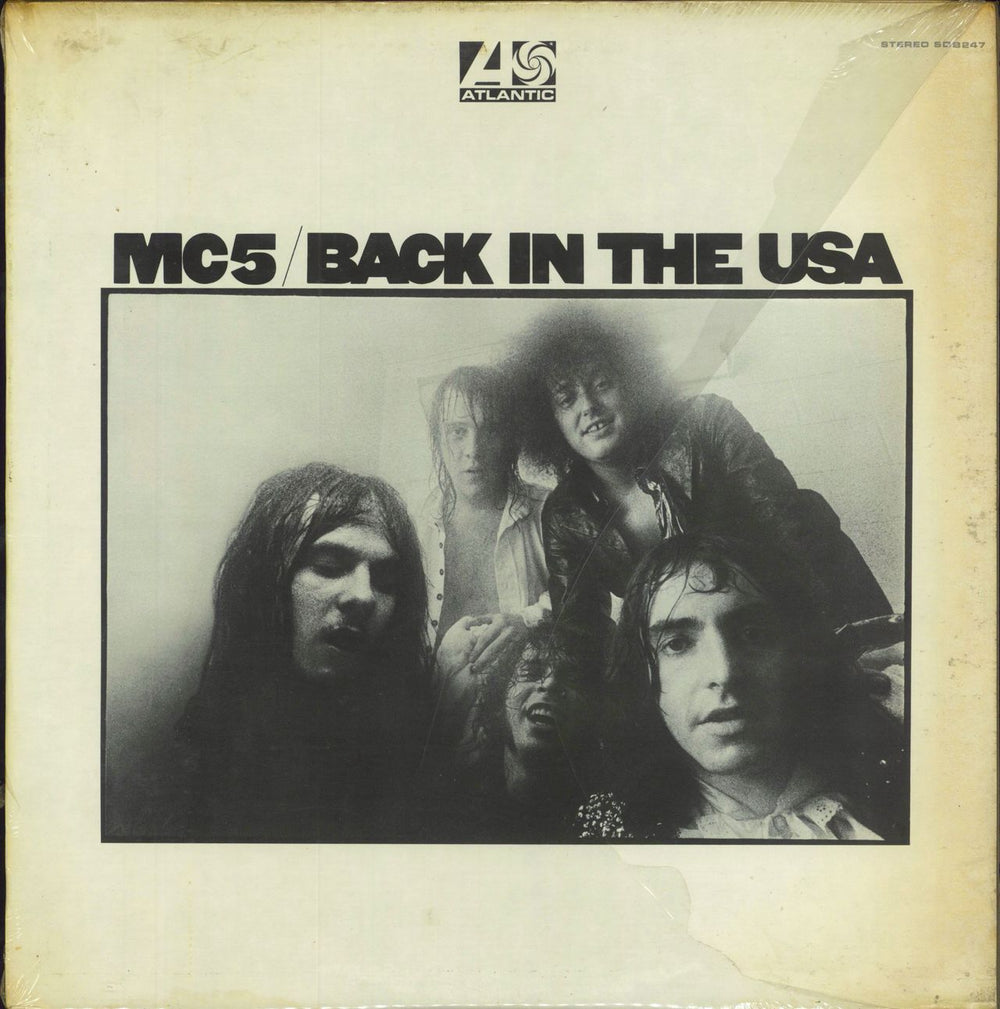 MC5 Back In The USA - Shrink US vinyl LP album (LP record) SD8247
