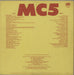 MC5 High Time US Promo vinyl LP album (LP record)