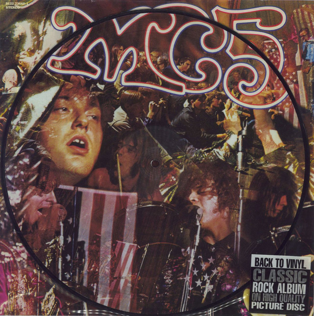 MC5 Kick Out The Jams UK picture disc LP (vinyl picture disc album) 812273660-1