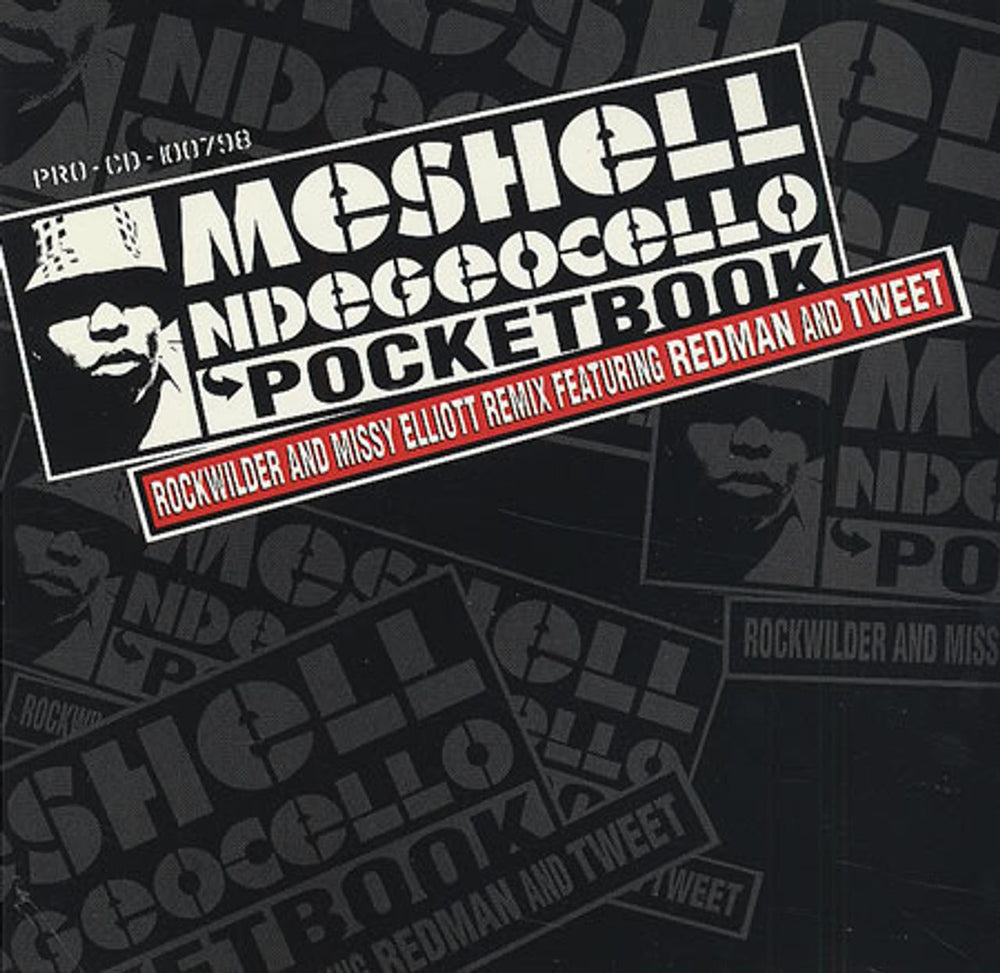 Me'Shell Ndegeocello Pocketbook US Promo CD single (CD5 / 5") PRO-CD-100798