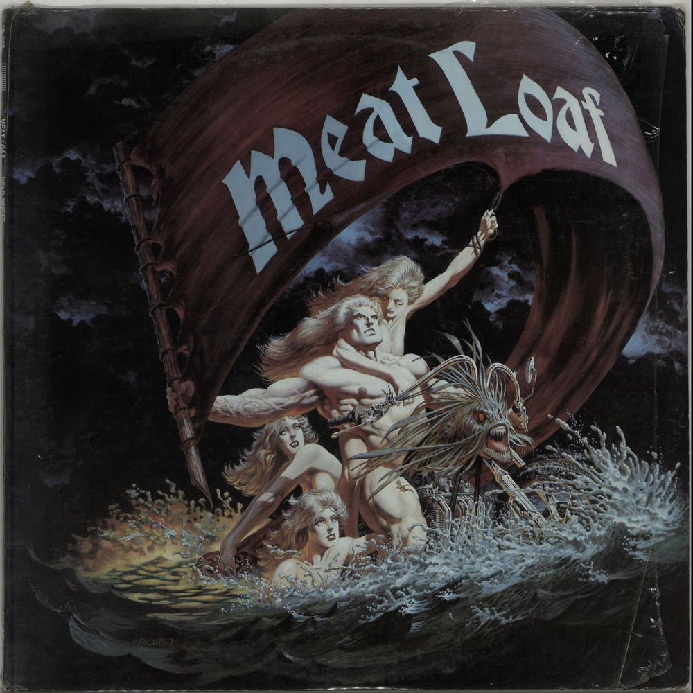 Meat Loaf Dead Ringer Hong Kong vinyl LP album (LP record) 25.3P-309