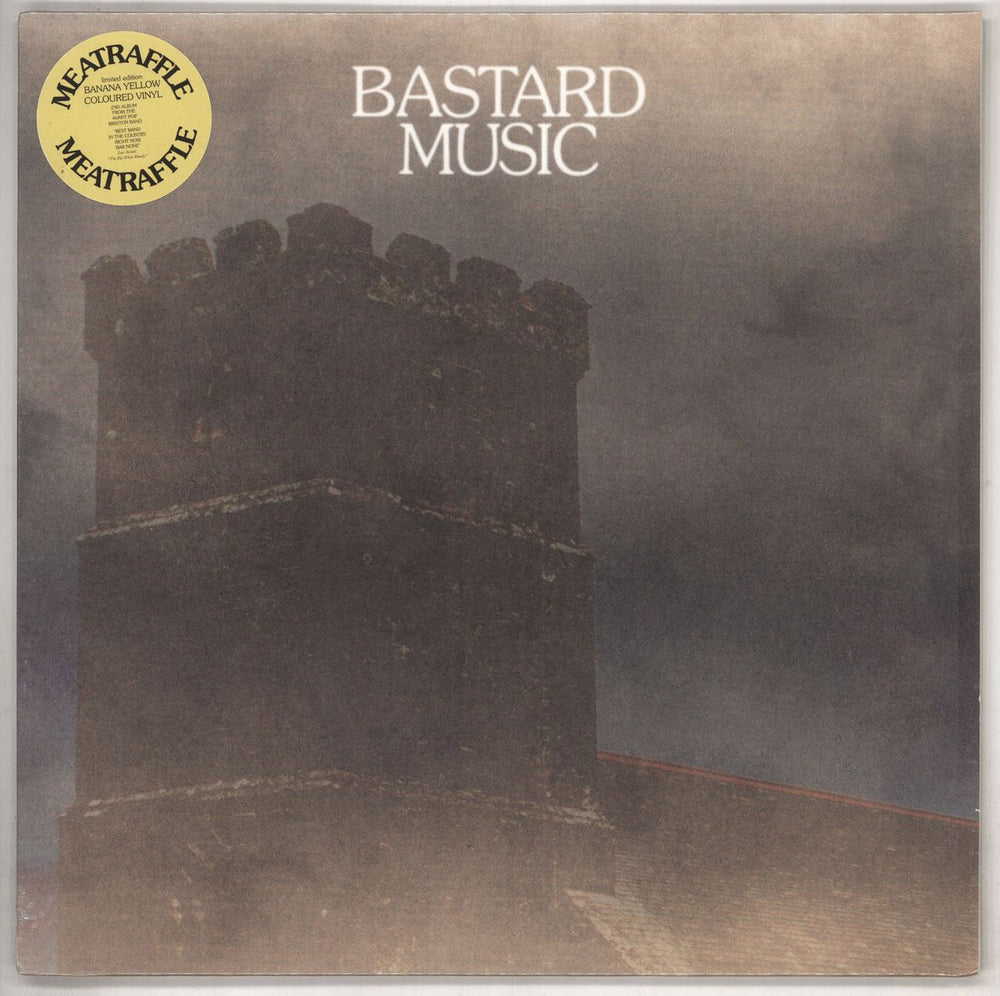 Meatraffle Bastard Music - Yellow Vinyl - Sealed UK vinyl LP album (LP record) DLYD017LP