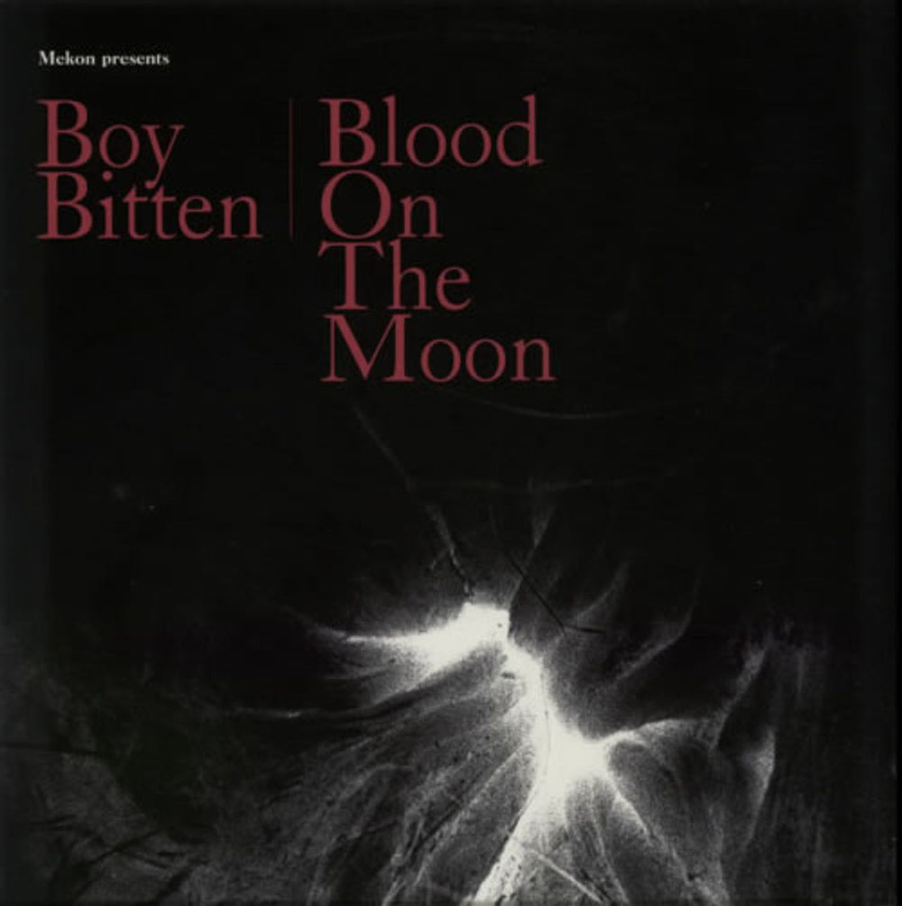 Mekon Boy Bitten / Blood On The Moon UK 12" vinyl single (12 inch record / Maxi-single) PIASWOST001