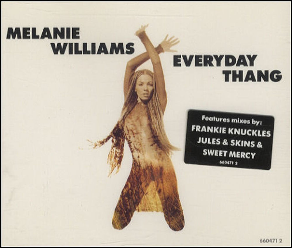 Melanie Williams Everyday Thang UK CD single (CD5 / 5") 6604712