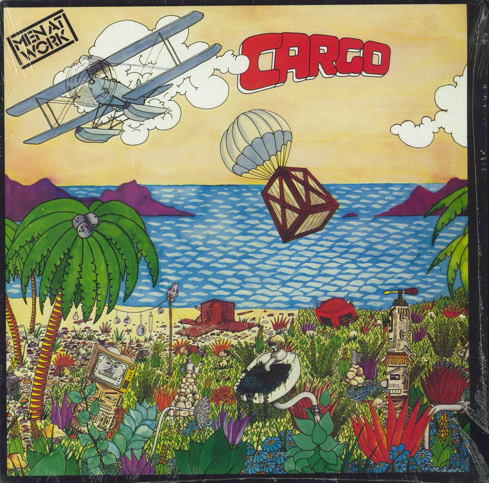 Men At Work Cargo - Nice Price Issue + Shrink UK vinyl LP album (LP record) EPC32781