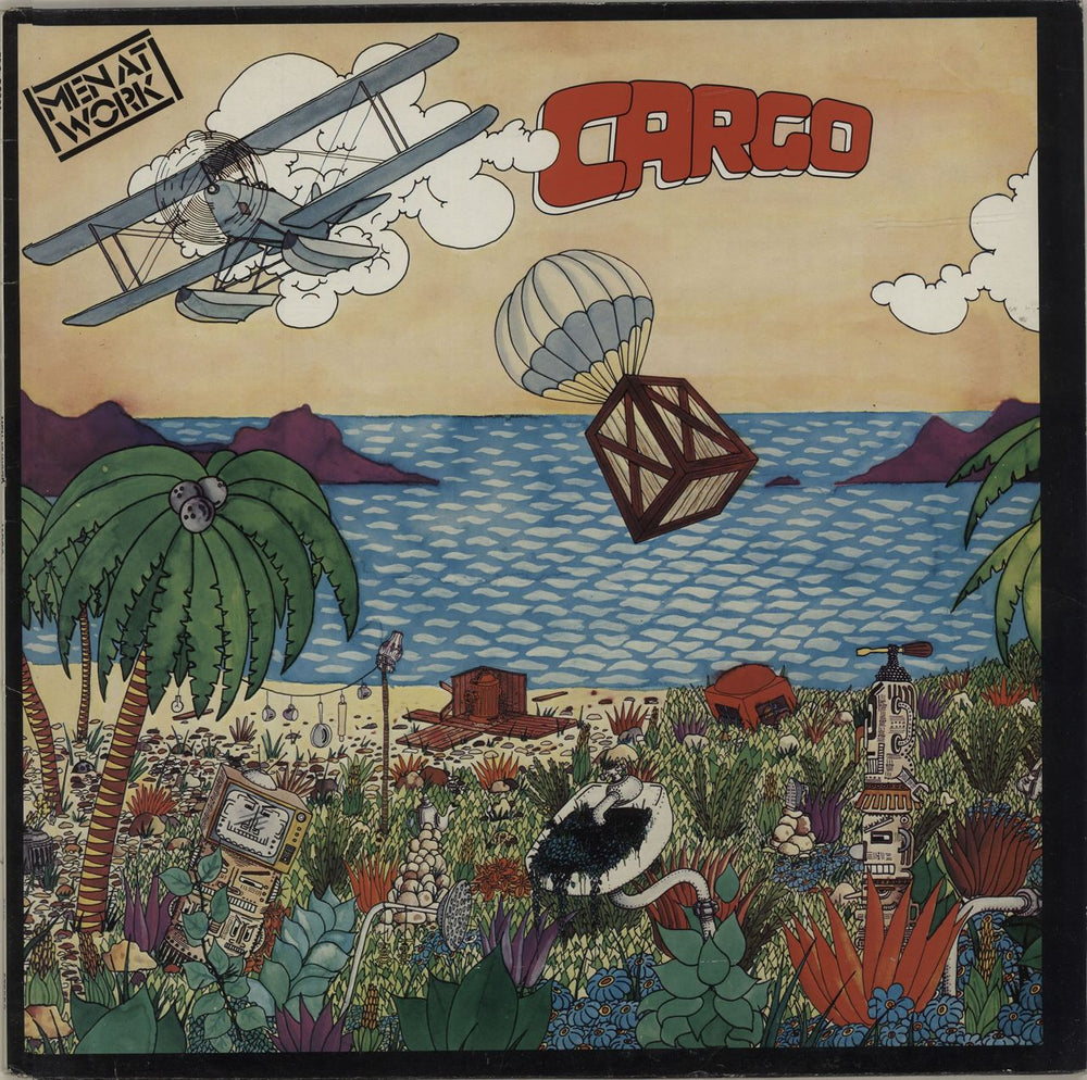 Men At Work Cargo - Nice Price Issue UK vinyl LP album (LP record) EPC32781