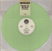 Metallica Fade To Black - Green Vinyl -  Title Stickered US Promo 12" vinyl single (12 inch record / Maxi-single) ED5042