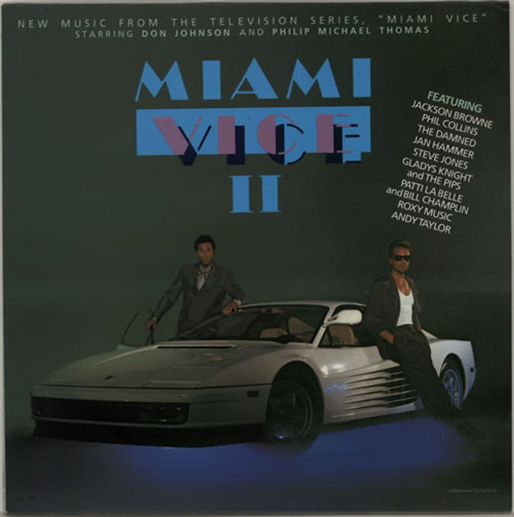 Miami Vice Miami Vice II UK vinyl LP album (LP record) MCG6019