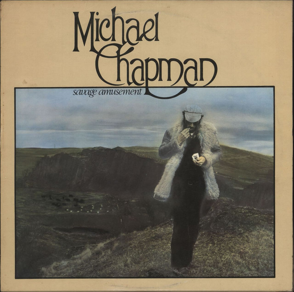 Michael Chapman Savage Amusement UK vinyl LP album (LP record) SKL-R5242