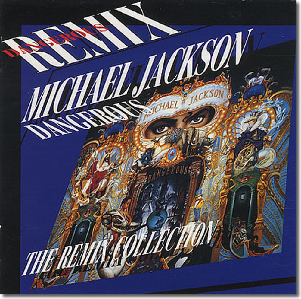 Michael Jackson Dangerous - The Remix Collection Japanese CD album (CDLP) ESCA-5801