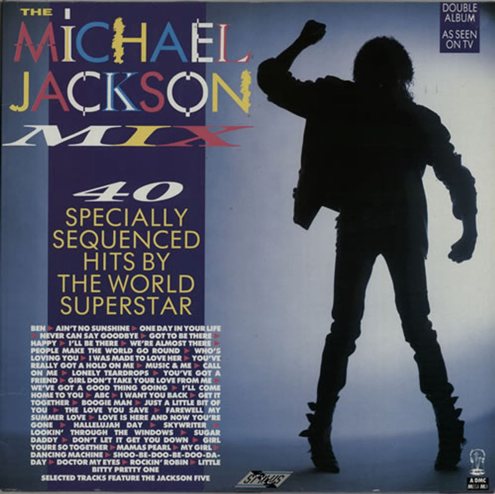 Michael Jackson The Michael Jackson Mix UK 2-LP vinyl record set (Double LP Album) SMR745