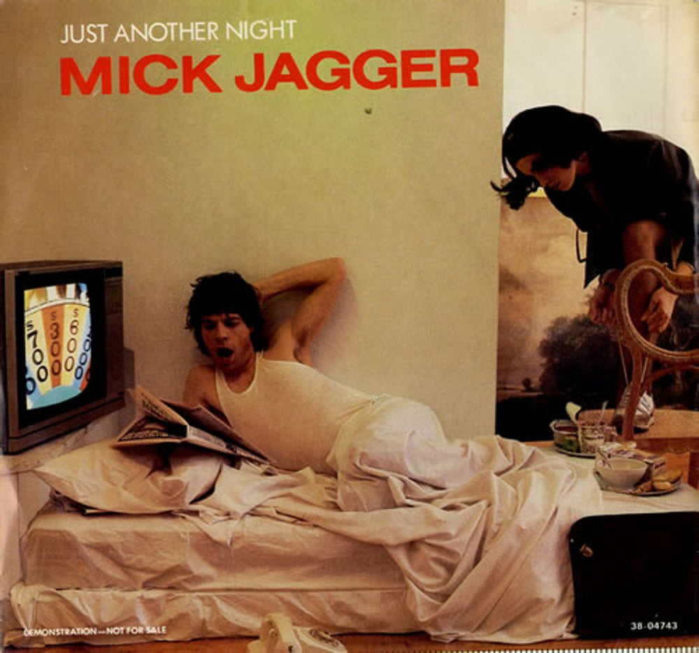 Mick Jagger Just Another Night US Promo 7" vinyl single (7 inch record / 45) 38-04743