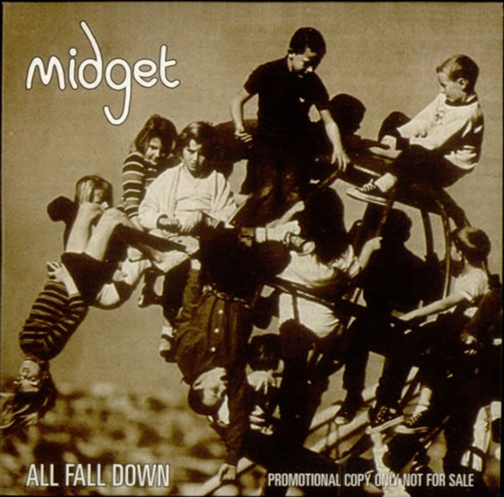 Midget All Fall Down UK Promo CD single (CD5 / 5") TINYCDS6P