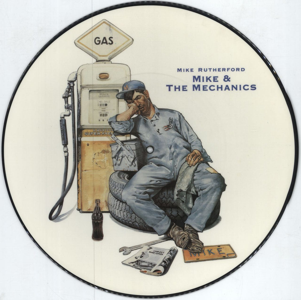 Mike & The Mechanics All I Need Is A Miracle UK 12" vinyl picture disc (12 inch picture record) U8765TP