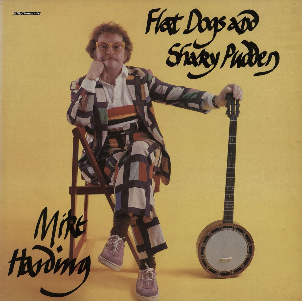 Mike Harding Flat Dogs And Shaky Pudden' UK vinyl LP album (LP record) REH468