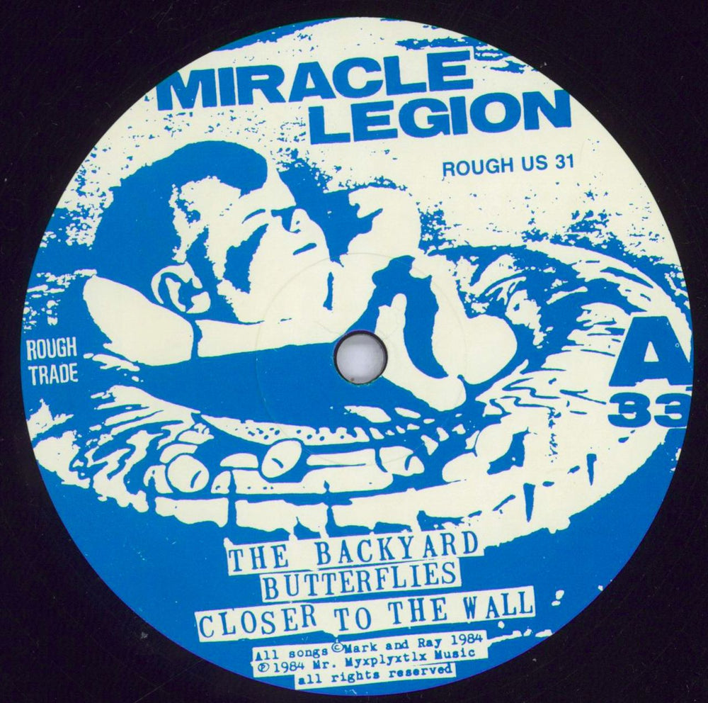 Miracle Legion The Backyard US vinyl LP album (LP record) MCJLPTH829425