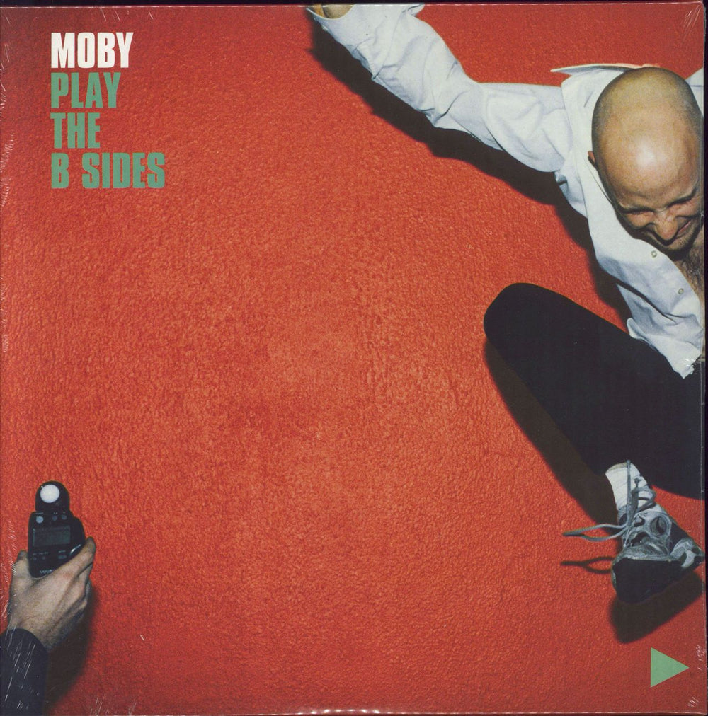 Moby Play The B Sides - Red Vinyl - Sealed UK 2-LP vinyl record set (Double LP Album) IDIOT062LP2