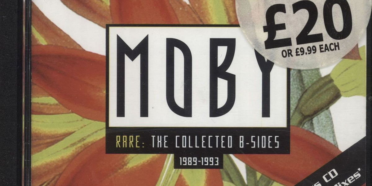 Moby Rare The Collected B Sides 1989 1993 UK 2 CD album set