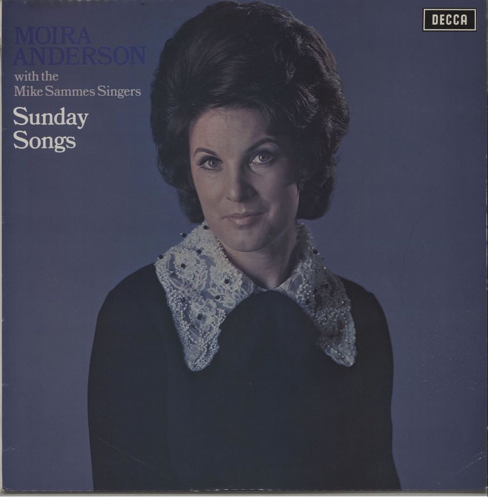 Moira Anderson Sunday Songs UK vinyl LP album (LP record) SKL5073