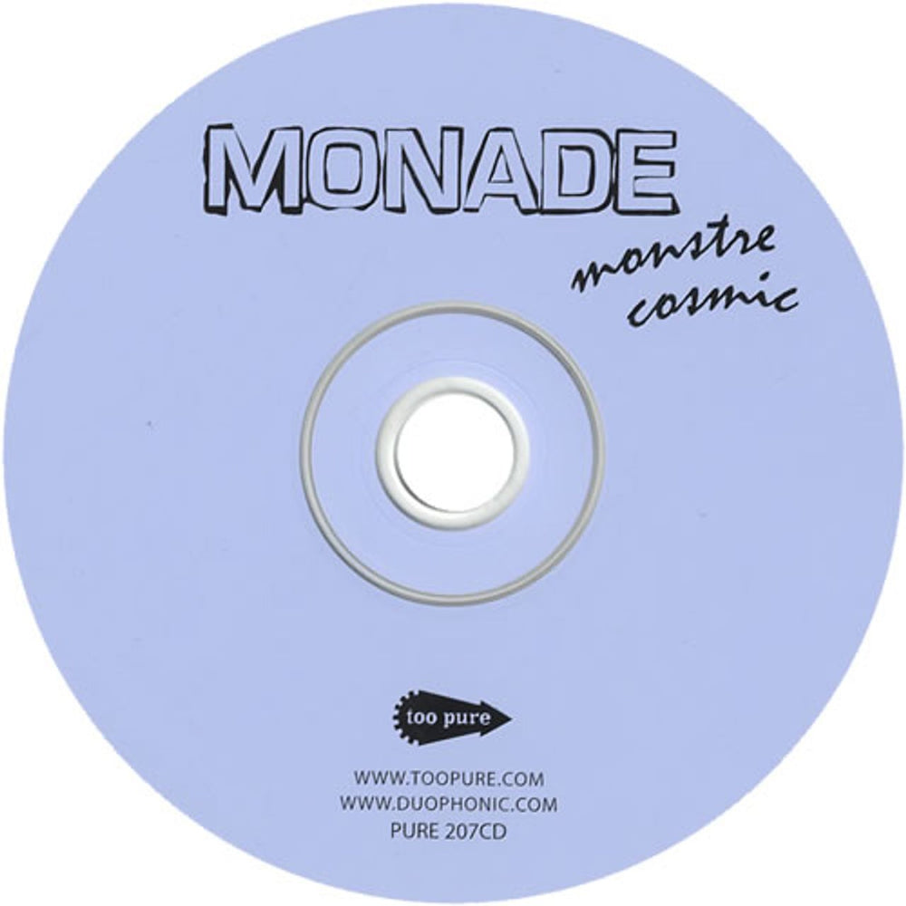 Monade Monstre Cosmic US Promo CD single (CD5 / 5") M.OC5MO460182