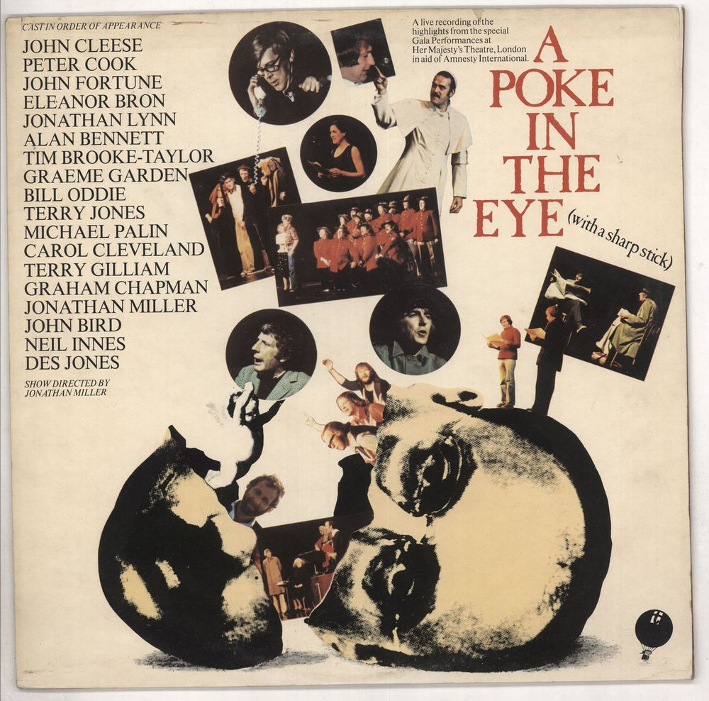 Monty Python A Poke In The Eye (With A Sharp Stick) UK vinyl LP album (LP record) TRA331