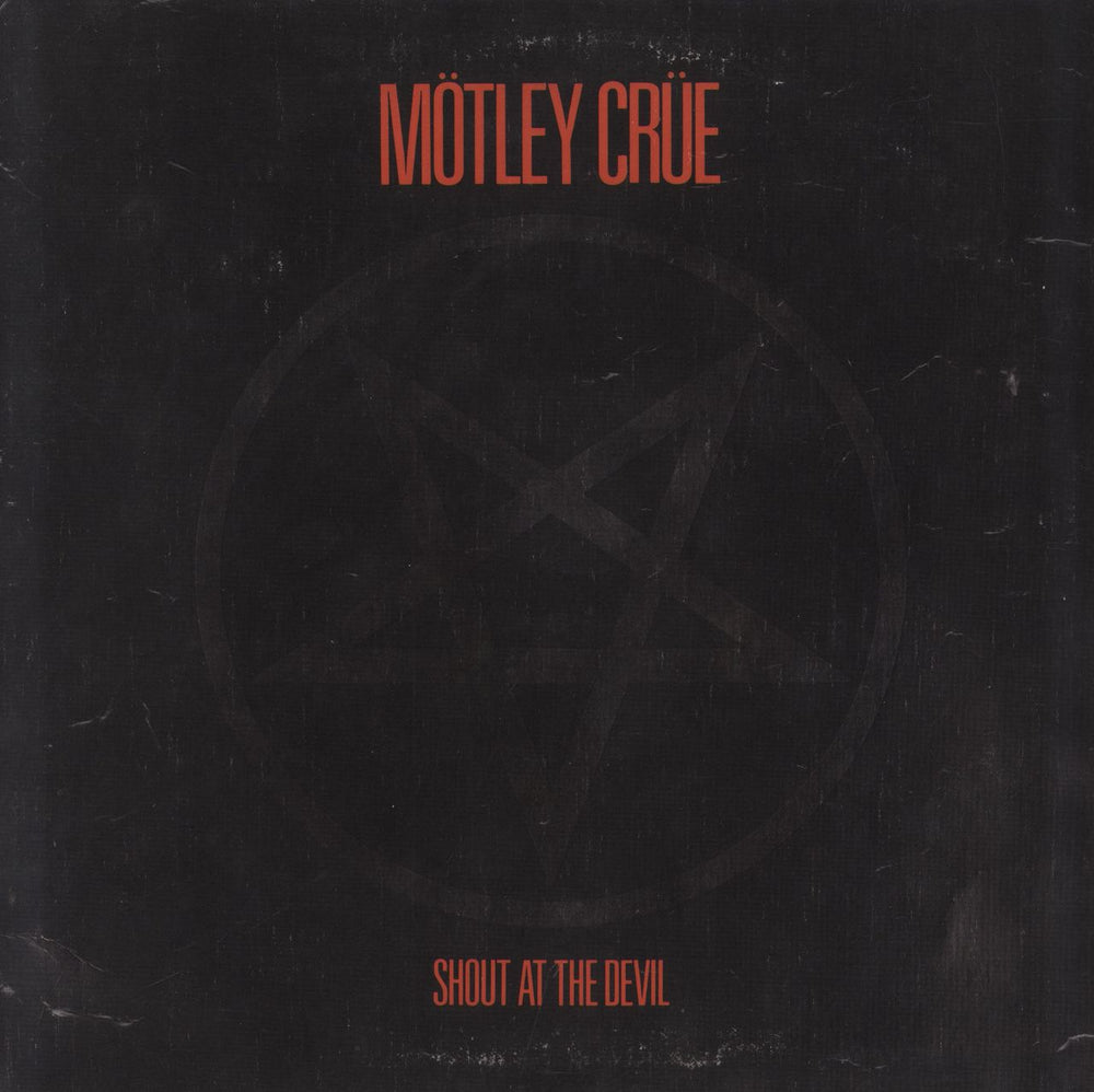 Motley Crue Shout At The Devil: Remastered - Clear & Red Swirl Vinyl US vinyl LP album (LP record) ESM/MR312