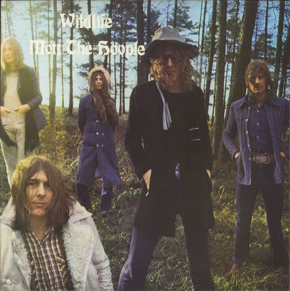 Mott The Hoople Wildlife - VG+ UK vinyl LP album (LP record) ILPS9144