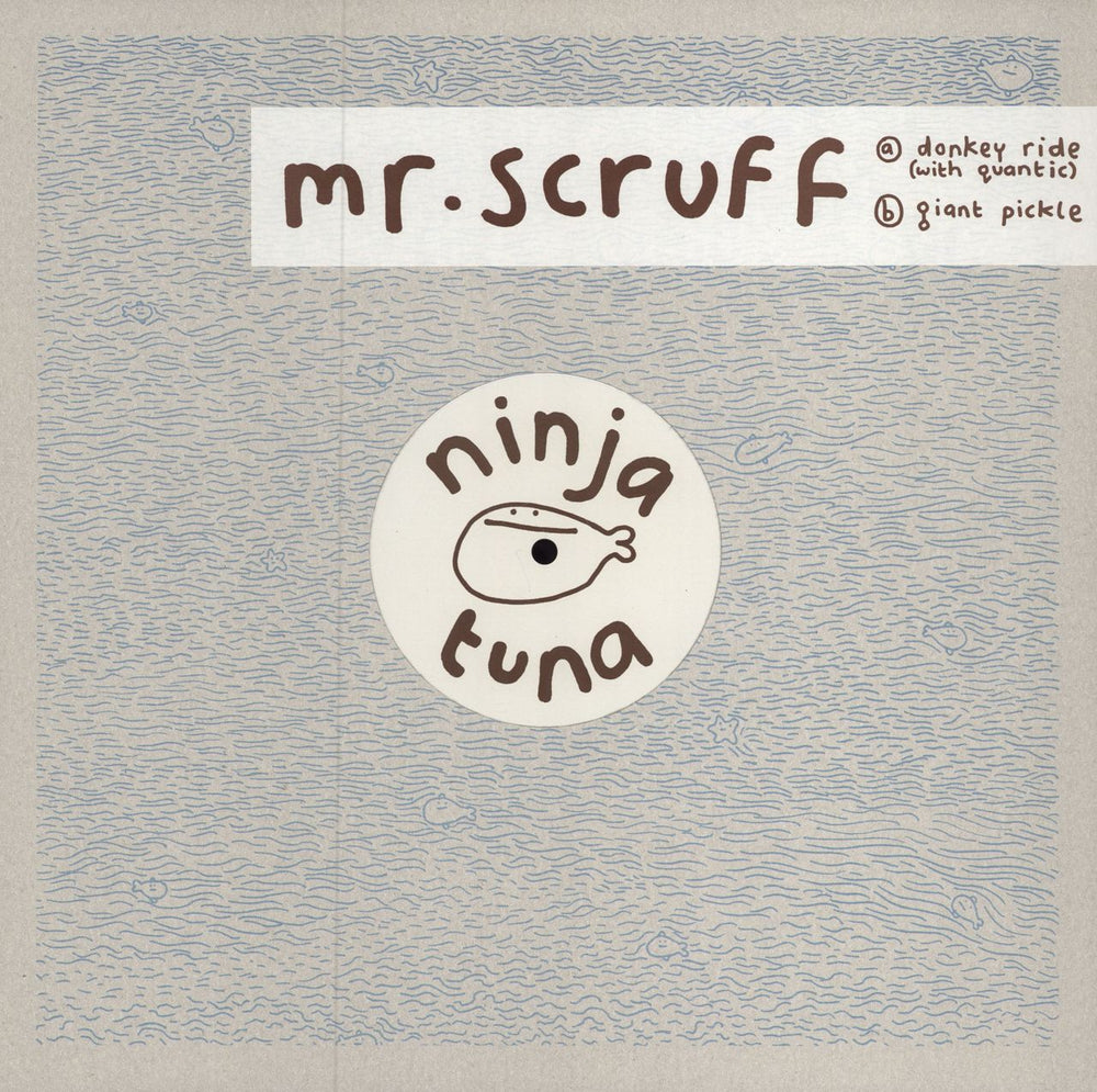 Mr Scruff Donkey Ride - 180gm Vinyl UK 12" vinyl single (12 inch record / Maxi-single) ZEN12208