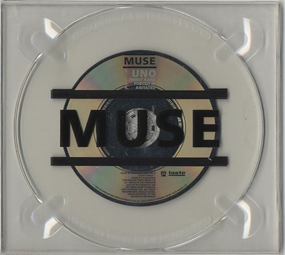 Muse Uno UK Promo CD single (CD5 / 5") MUSE1