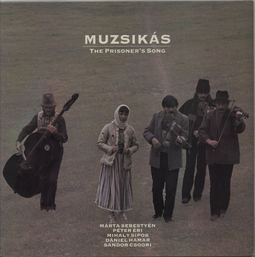 Muzsikás The Prisoner's Song UK vinyl LP album (LP record) HNBL1341