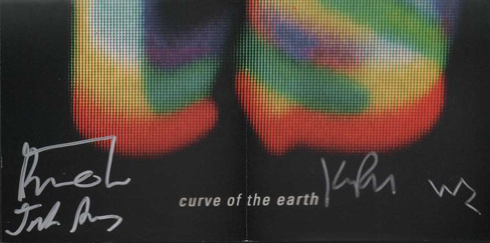 Mystery Jets Curve Of The Earth - Autographed UK CD album (CDLP) MJECDCU661584